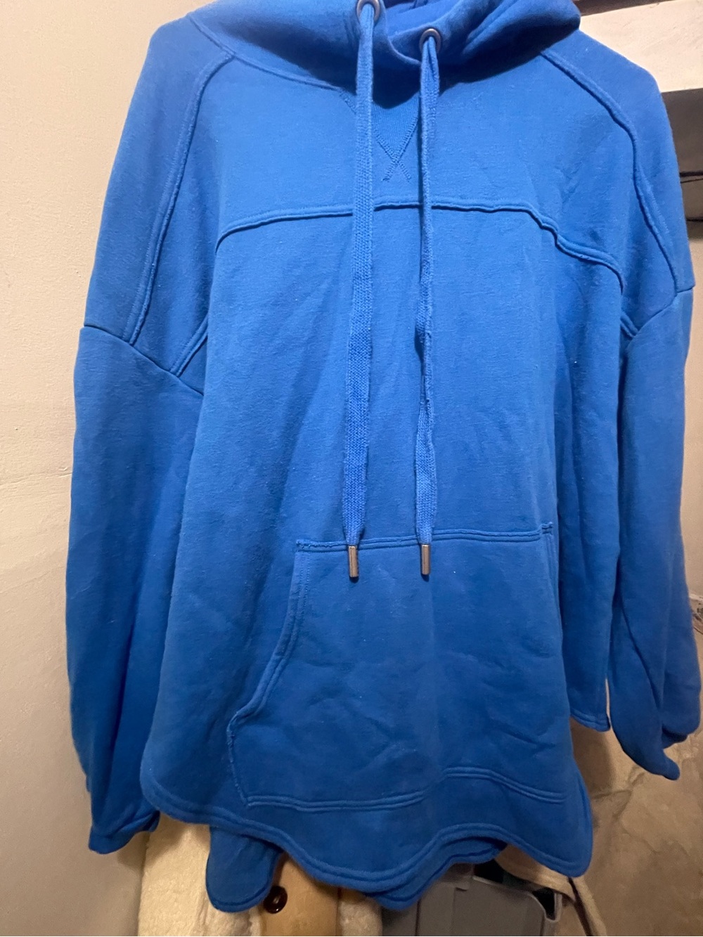 Savage X Fenty Blue Xssential Oversized Hoodie